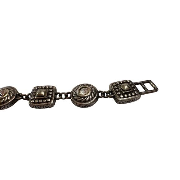Brighton Heiress Crystal Link Bracelet, Hearts on Back Side instead of Crystals - Picture 14 of 16